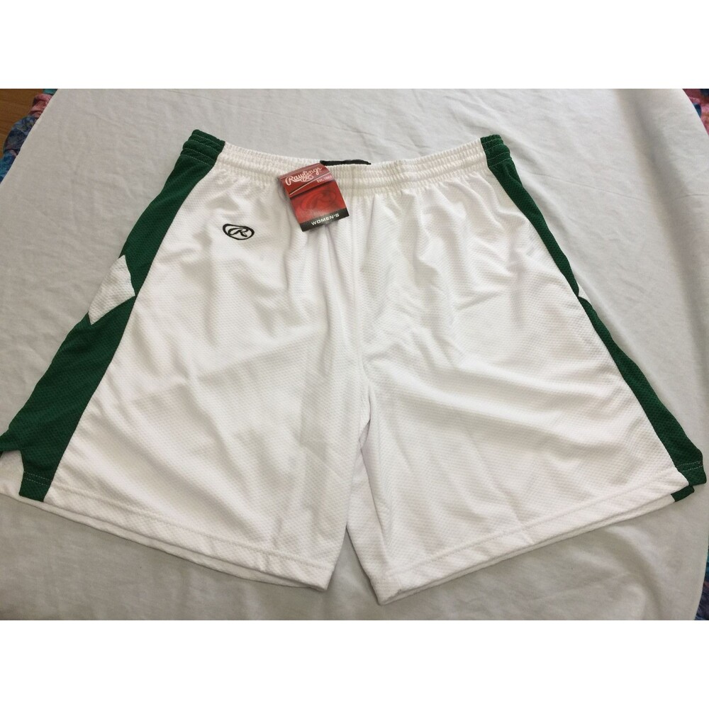 NWT RAWLINGS WOMENS ATHLETIC BASKETBALL SHORTS SIZE XL